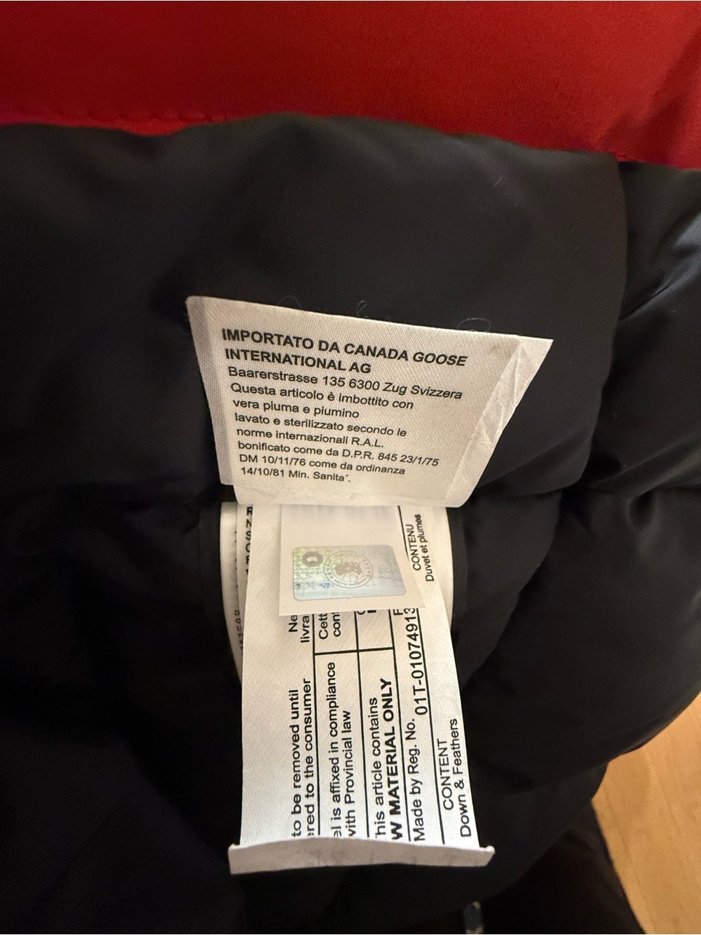 NWT Authentic Canada Goose Expedition Down Parka with Real Fur-Trim Hood - Picture 8 of 14